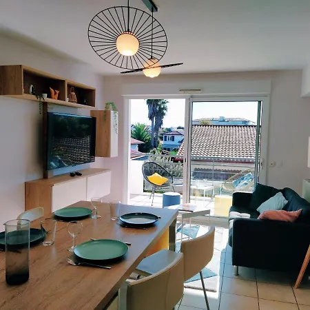 Le 5 Sud Piscine Parking Wifi * Anglet